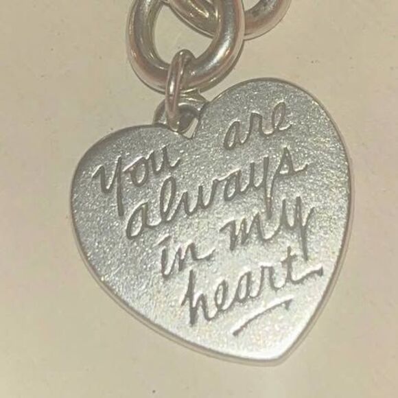 James Avery "You Are Always in My Heart" Charm - Picture 2 of 3